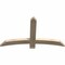 Ekena Millwork Bellingham Rough Sawn Timber Gable Bracket, Douglas Fir, 48"W x 28"H x 2"D x 4"F, 14/12 Pitch GBW048X28X0204BEL00RDF - alternate 5